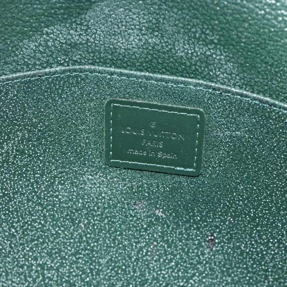 Louis Vuitton Taiga Trousse Toilette GM Clutch Bag Epicea Green